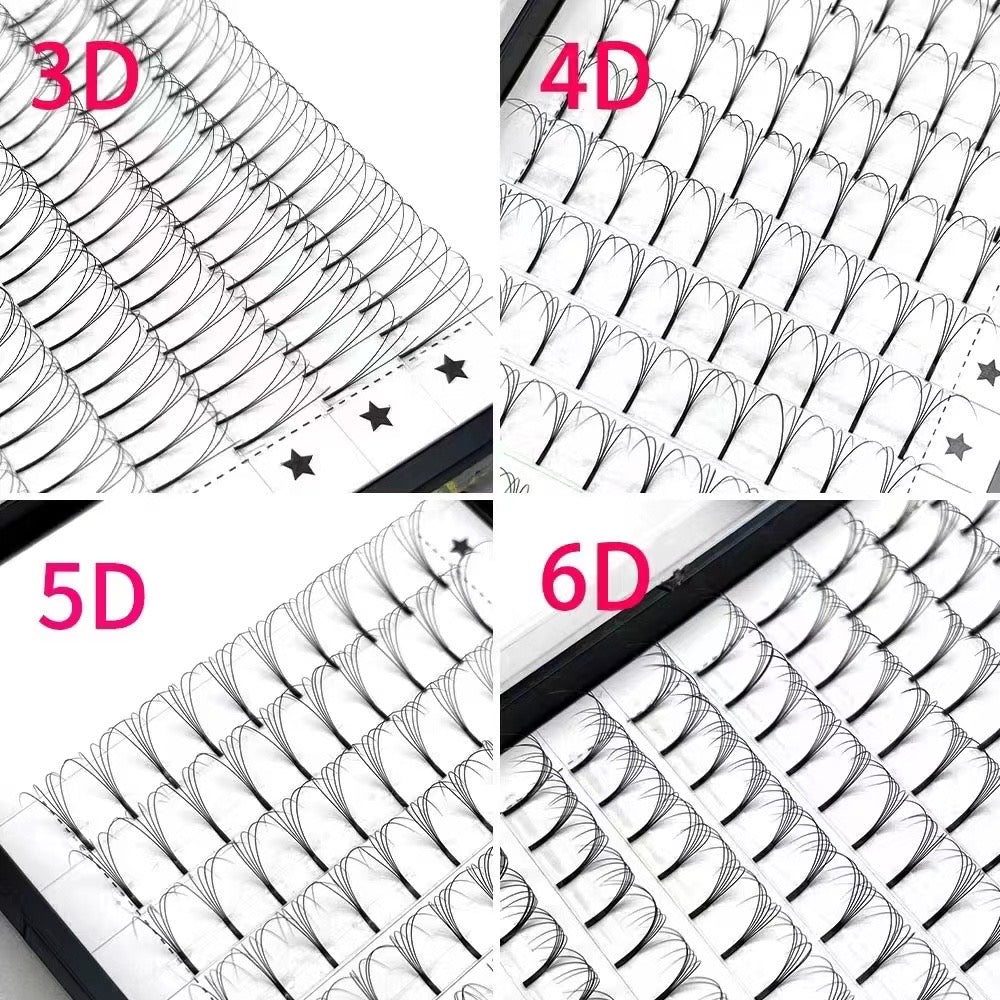 Wholesale Short Stem Premade Fans | Professional Volume Lash Extensions